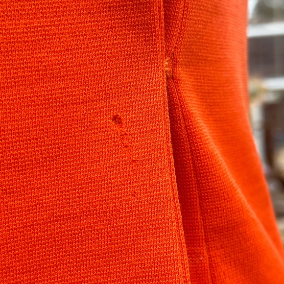 Retro Orange 60’s Vintage SciFi Star Trek Dress - Picture 4 of 10